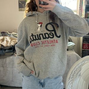 snoopy athletic wear hoodie